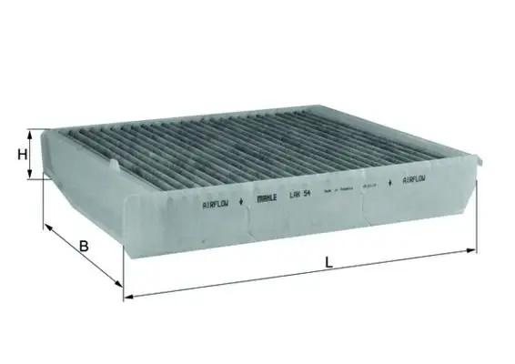MAHLE LAK54 Polen Filtresi (Karbonlu) resmi