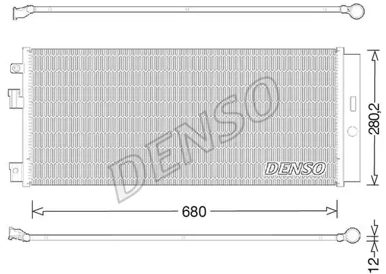 DENSO DCN20023 Klima Radyatörü resmi
