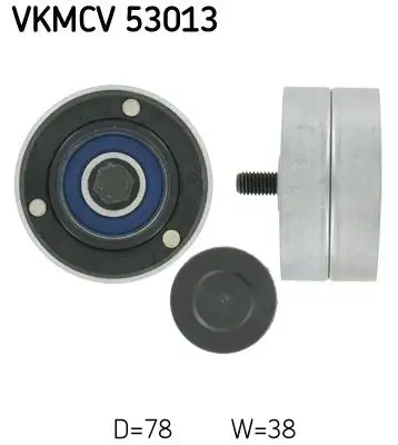 SKF VKMCV53013 Alternatör Gergi Rulmanı resmi