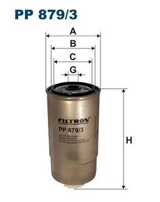 FILTRON PP879/3 Yakıt Filtresi resmi