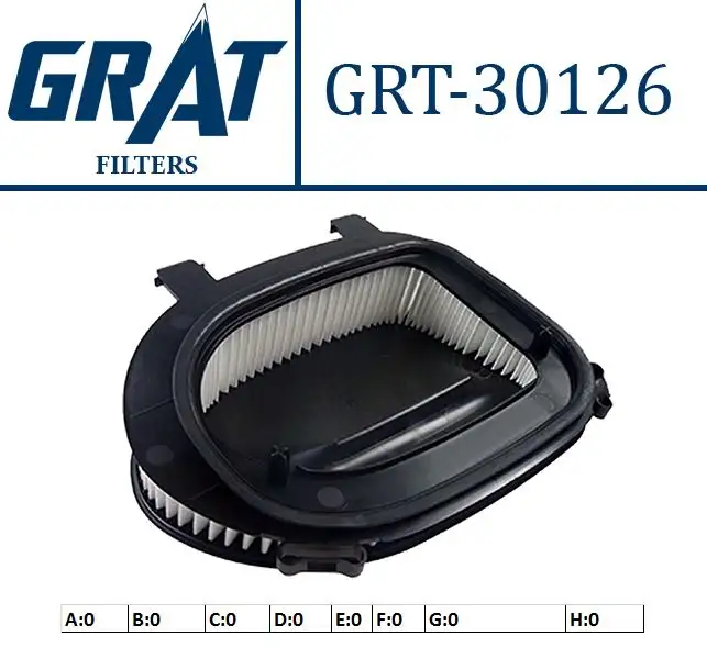 GRAT 30126 Hava Filtresi 13717811026 resmi
