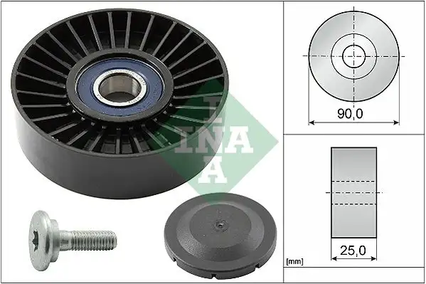 INA 532013810 Alternatör Gergi Rulmanı resmi