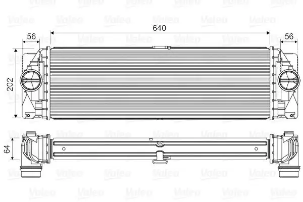 VALEO 818341 Turbo Radyatörü A9065010201 resmi