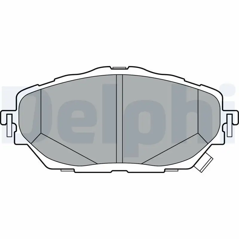 DELPHI LP3378 Ön Fren Balatası resmi