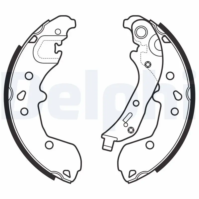 DELPHI LS2148 Arka Fren Balatası resmi