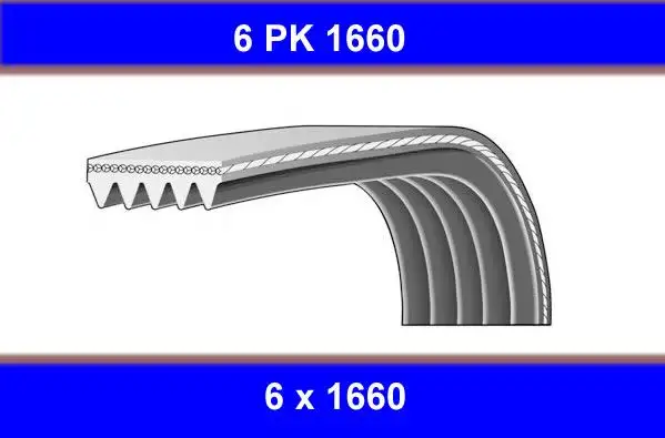 GMB 6PK1660 Kayış resmi