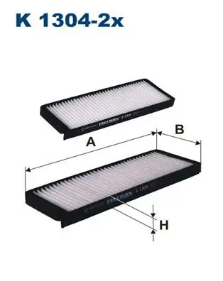 FILTRON K1304-2X Polen Filtresi 681200803A resmi