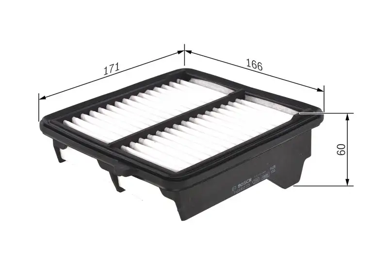BOSCH F026400223 Hava Filtresi 17220RB6Z00 resmi