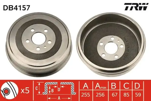 TRW DB4157 Fren Kampanası 1471288080 resmi