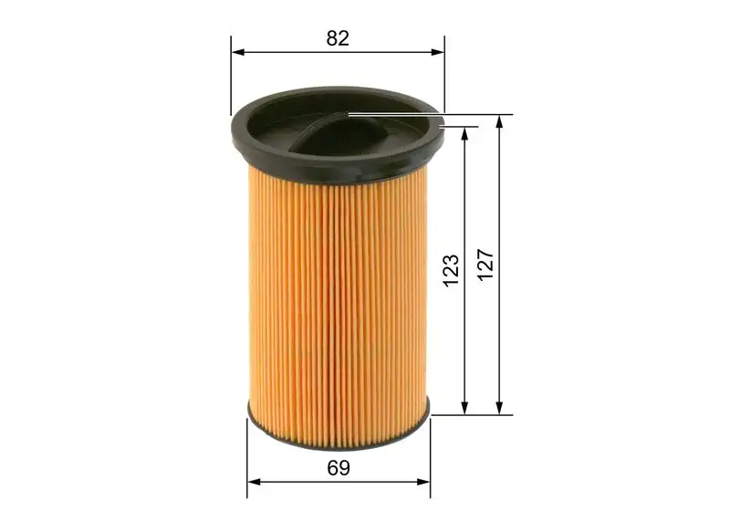 BOSCH 1457431708 Yakıt Filtresi 13322246881 resmi