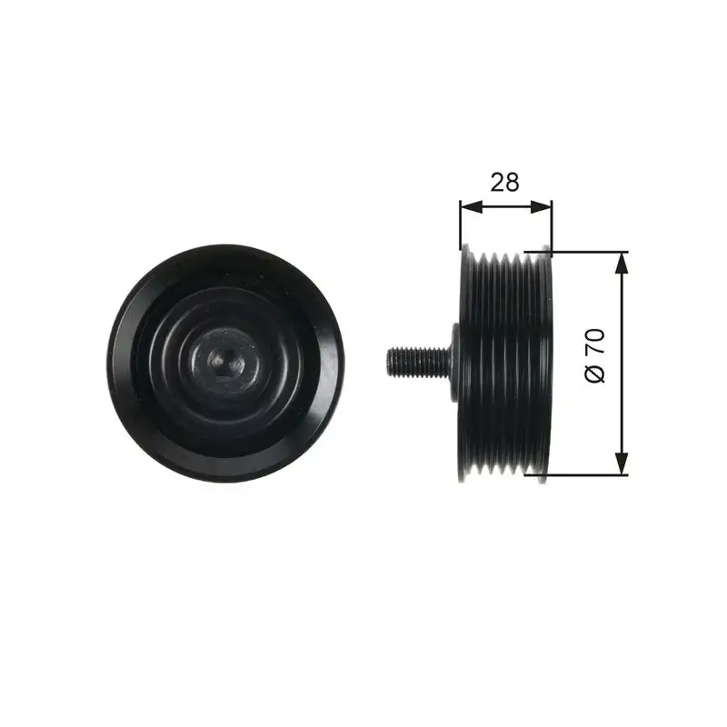 GATES T36410 Alternatör Gergi Rulmanı 2528727060 resmi