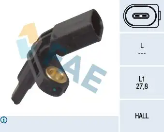 FAE 78012 ABS Hız Sensörü ALS430 resmi