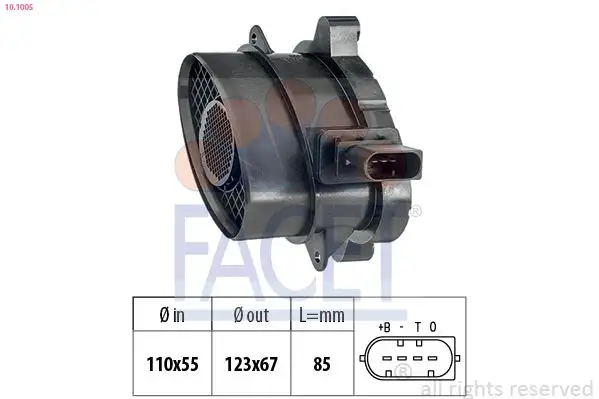 FACET 10.1005 Hava Debimetresi 13627788744 resmi
