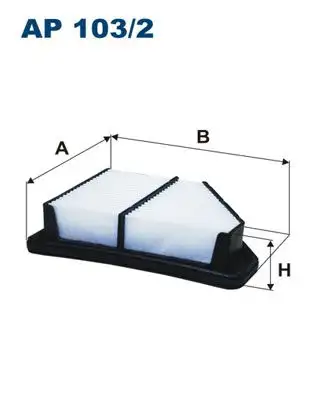 FILTRON AP103/2 Hava Filtresi 17220RSJE00 resmi