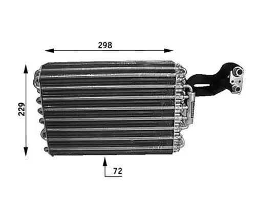 MAHLE AE31000S Klima Radyatörü resmi
