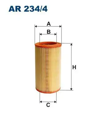 FILTRON AR234/4 Hava Filtresi 51874053 resmi