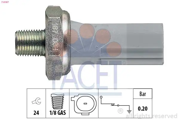 FACET 7.0187 Yağ Müşiri resmi