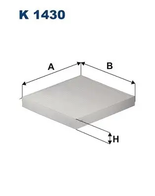 FILTRON K1430 Polen Filtresi 97133J5000 resmi