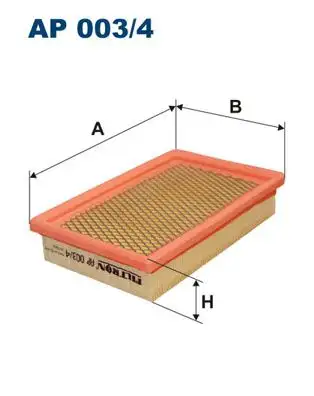 FILTRON AP003/4 Hava Filtresi resmi