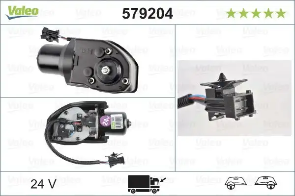 VALEO 579204 Silecek Motoru (Ön) resmi