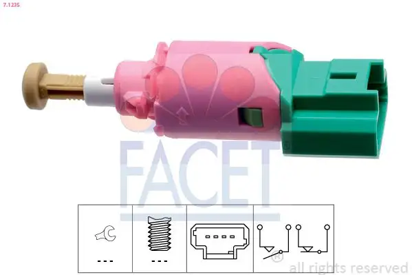 FACET 7.1235 Fren Müşiri 253200003R resmi