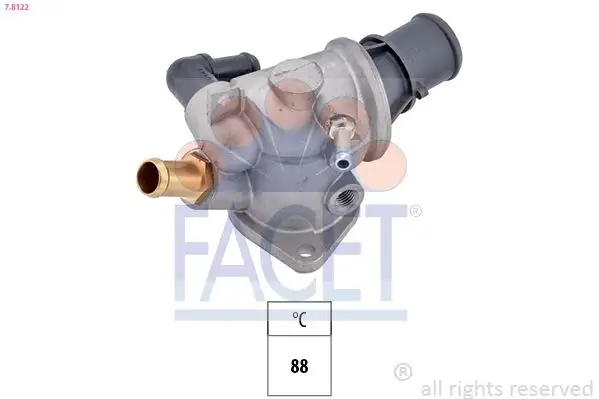 FACET 7.8122 Termostat 60813208 resmi