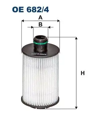 FILTRON OE682/4 Yağ Filtresi 93745801 resmi