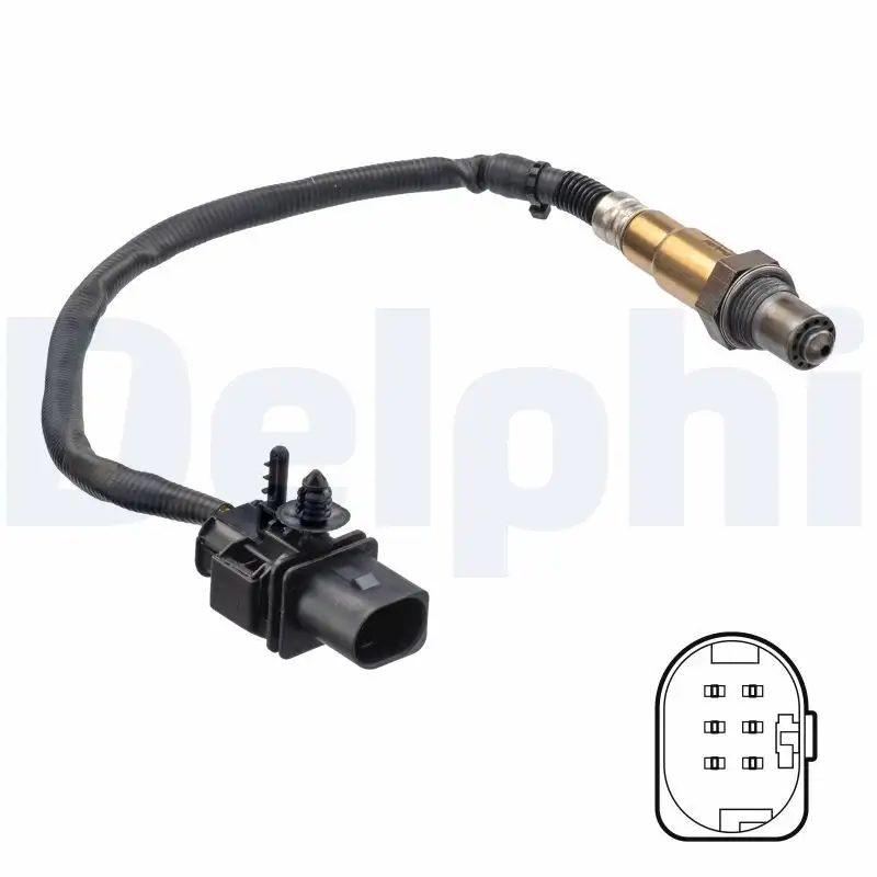 DELPHI ES21268-12B1 Oksijen Sensörü 8201028297 resmi