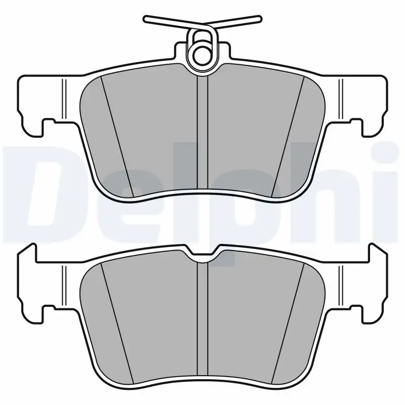 DELPHI LP3590 Arka Fren Balatası resmi