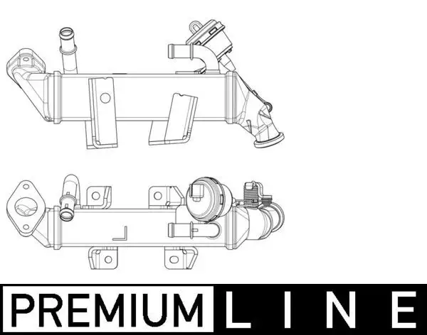 MAHLE CE19000P EGR Soğutucusu 8200910446 resmi