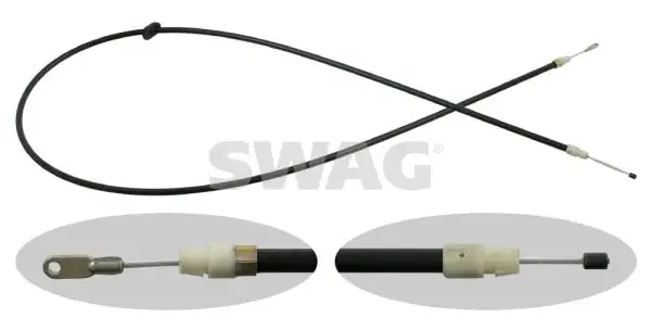 SWAG 10918122 El Fren Halatı (Ön) A2104201885 resmi
