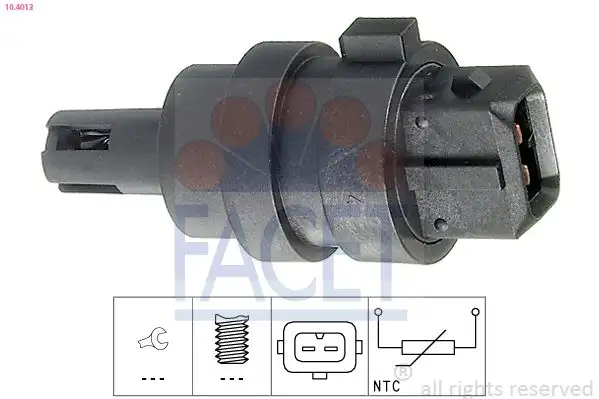 FACET 10.4013 Hava Filtre Sensörü 1003742 resmi