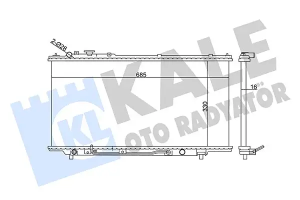 KALE 359700 Radyatör resmi