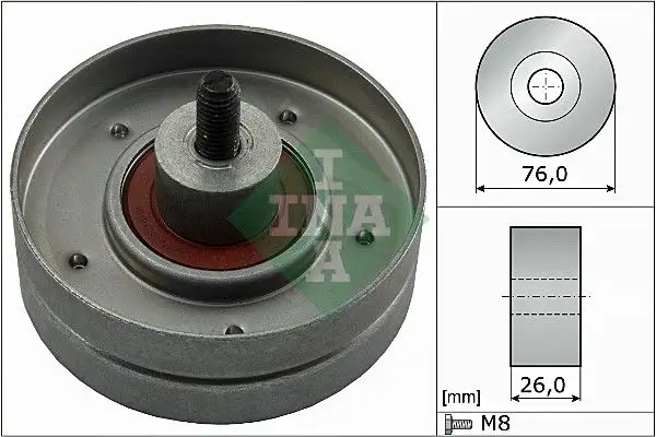INA 532025230 Alternatör Gergi Rulmanı resmi