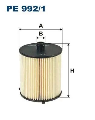 FILTRON PE992/1 Yakıt Filtresi 233900N100 resmi