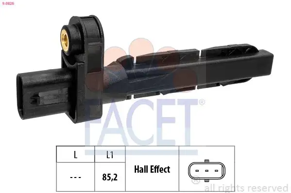 FACET 9.0826 Krank Sensörü 13627806782 resmi