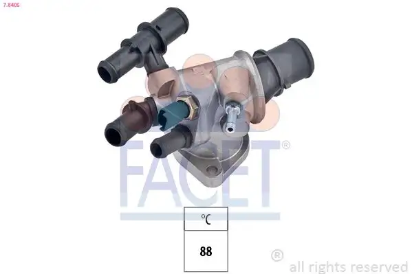 FACET 7.8405 Termostat 60816681 resmi