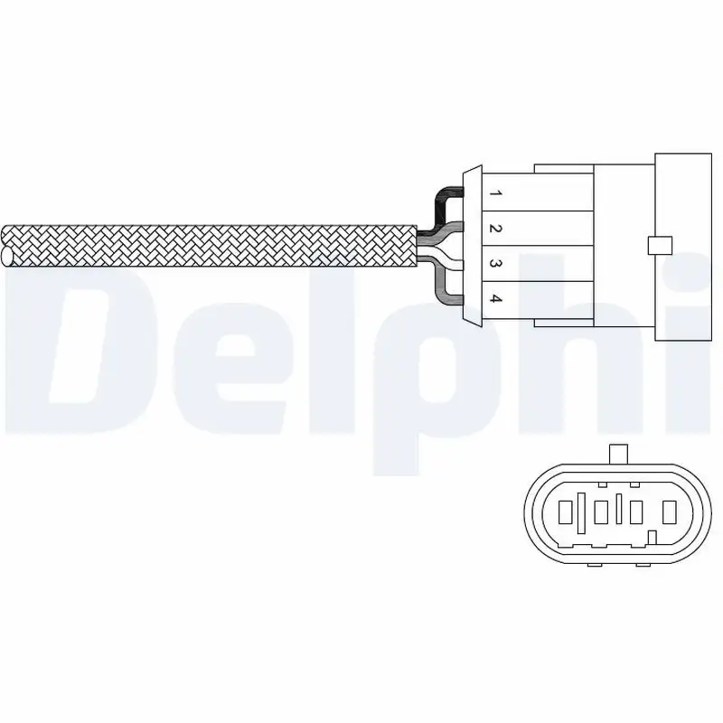 DELPHI ES20302-12B1 Oksijen Sensörü resmi