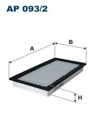 FILTRON AP093/2 Hava Filtresi K04891695AA resmi