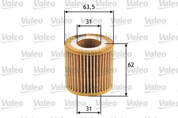 VALEO 586536 Yağ Filtresi resmi