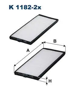 FILTRON K1182-2X Polen Filtresi resmi