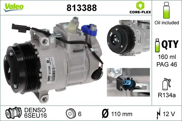 VALEO 813388 Klima Kompresörü resmi