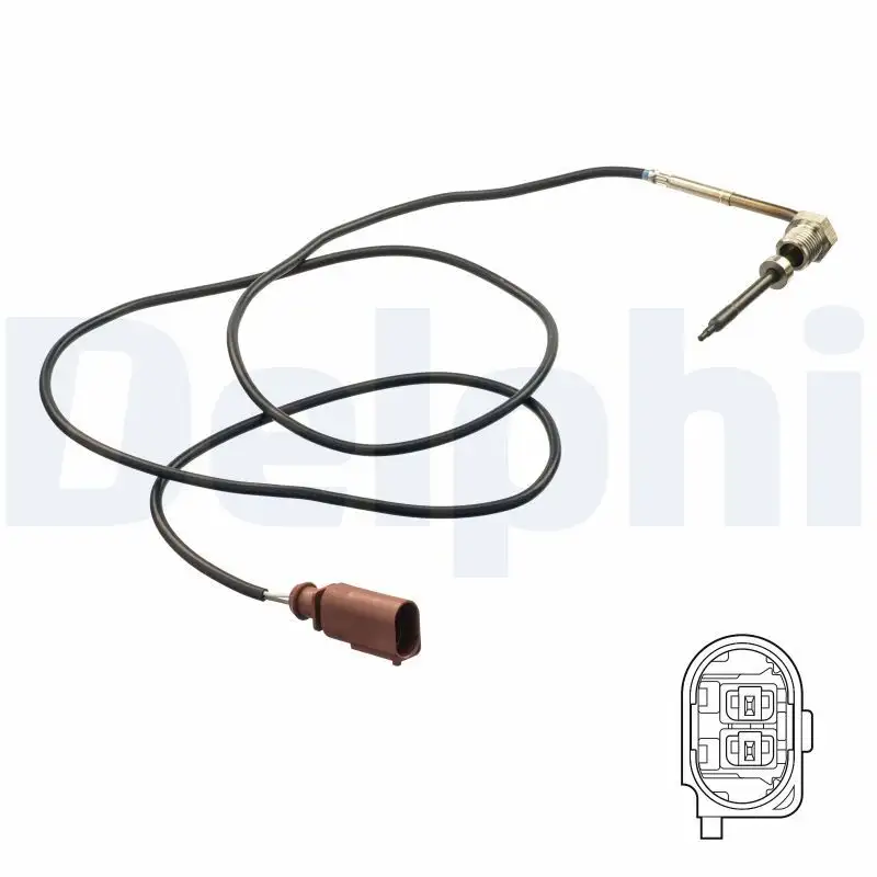 DELPHI TS30174 Egzoz Sıcaklık Sensörü 059906088BN resmi