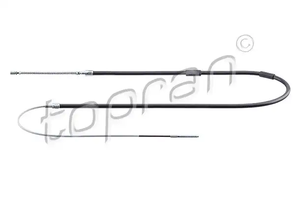TOPRAN 102632001 El Fren Halatı (Arka) 171609721C resmi