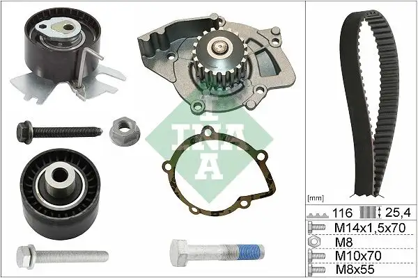 INA 530055831 Triger Seti ve Devirdaim resmi