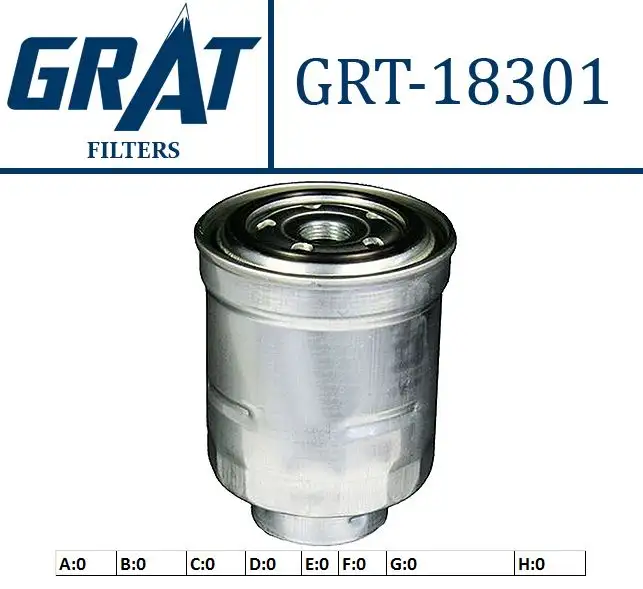 GRAT 18301 Yakıt Filtresi 2339026140 resmi