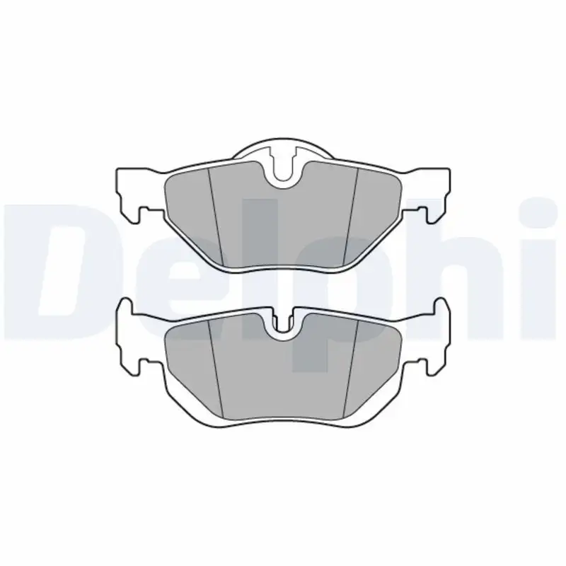 DELPHI LP3618 Arka Fren Balatası resmi