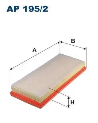 FILTRON AP195/2 Hava Filtresi A0010940301 resmi