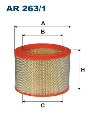 FILTRON AR263/1 Hava Filtresi resmi