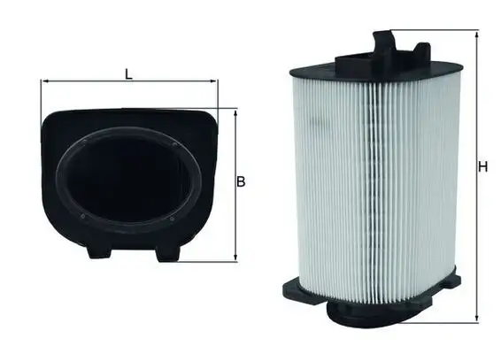 MAHLE LX3775 Hava Filtresi A2740940004 resmi